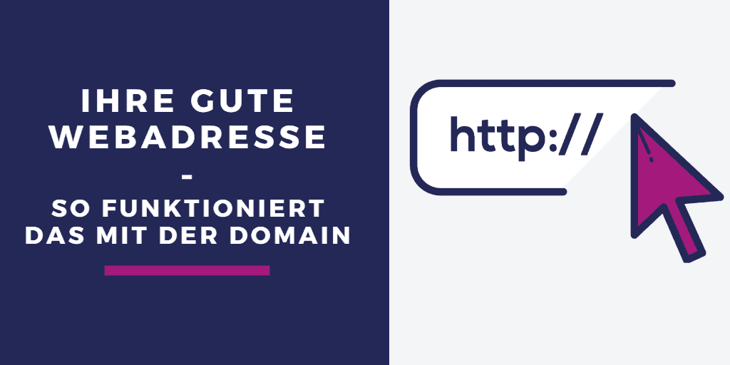 Domain - Ihre gute Webadresse