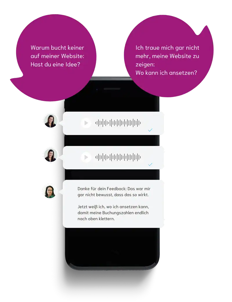 Mini-Audit: Audio-Feedback zu deiner Website